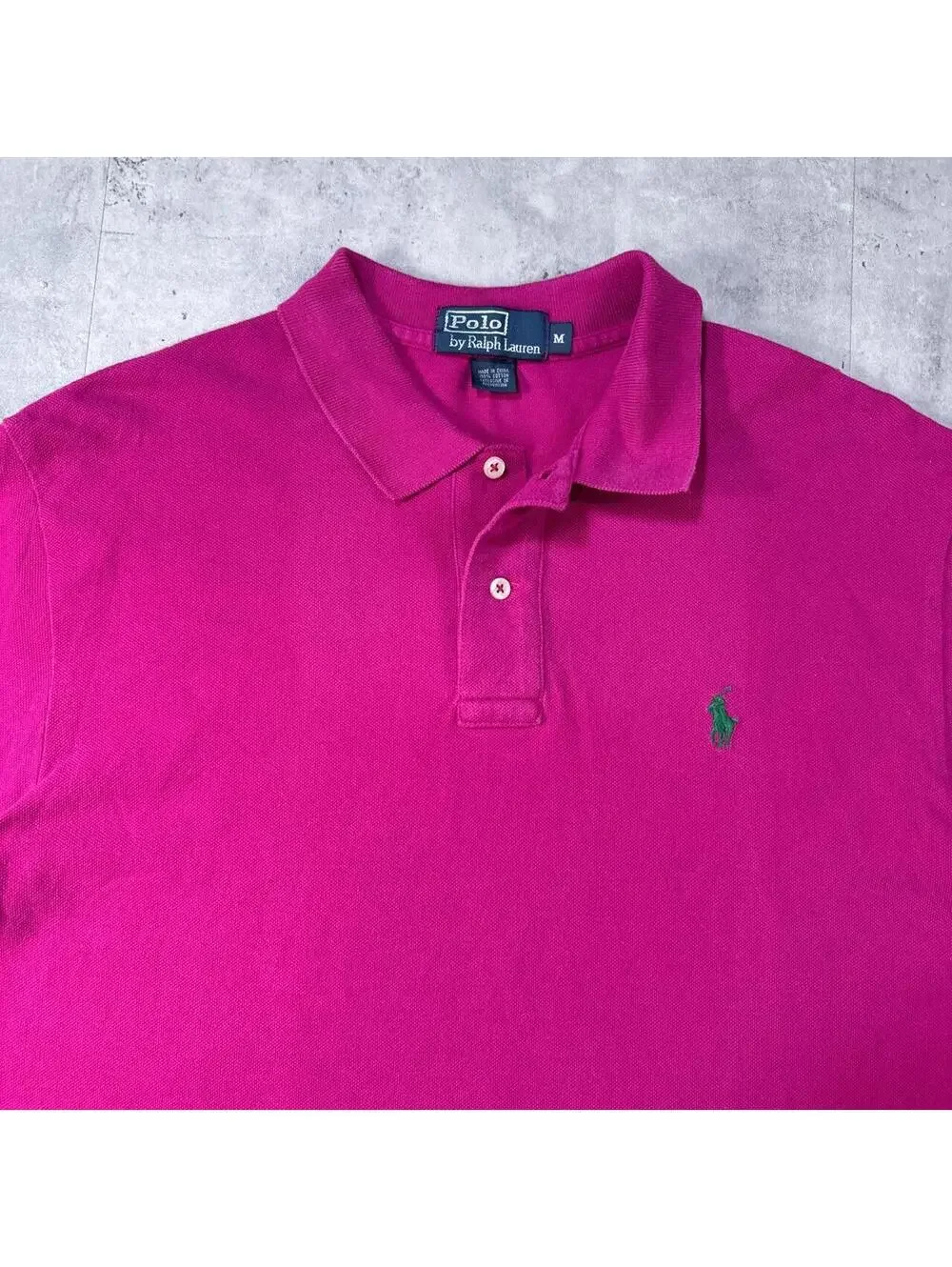 Y2K Polo Ralph Lauren 00s Pink Polo Shirt